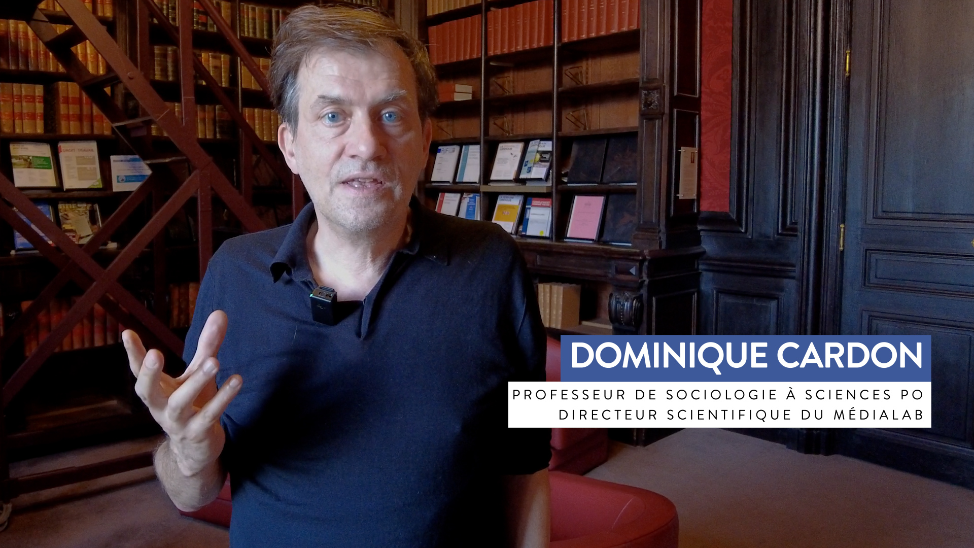 Dominique Cardon, Professeur de sociologie à Sciences Po, directeur scientifique du Médialab