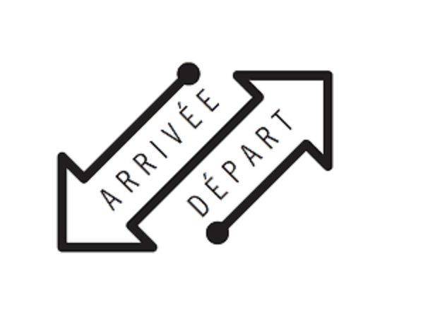 arrivée départ