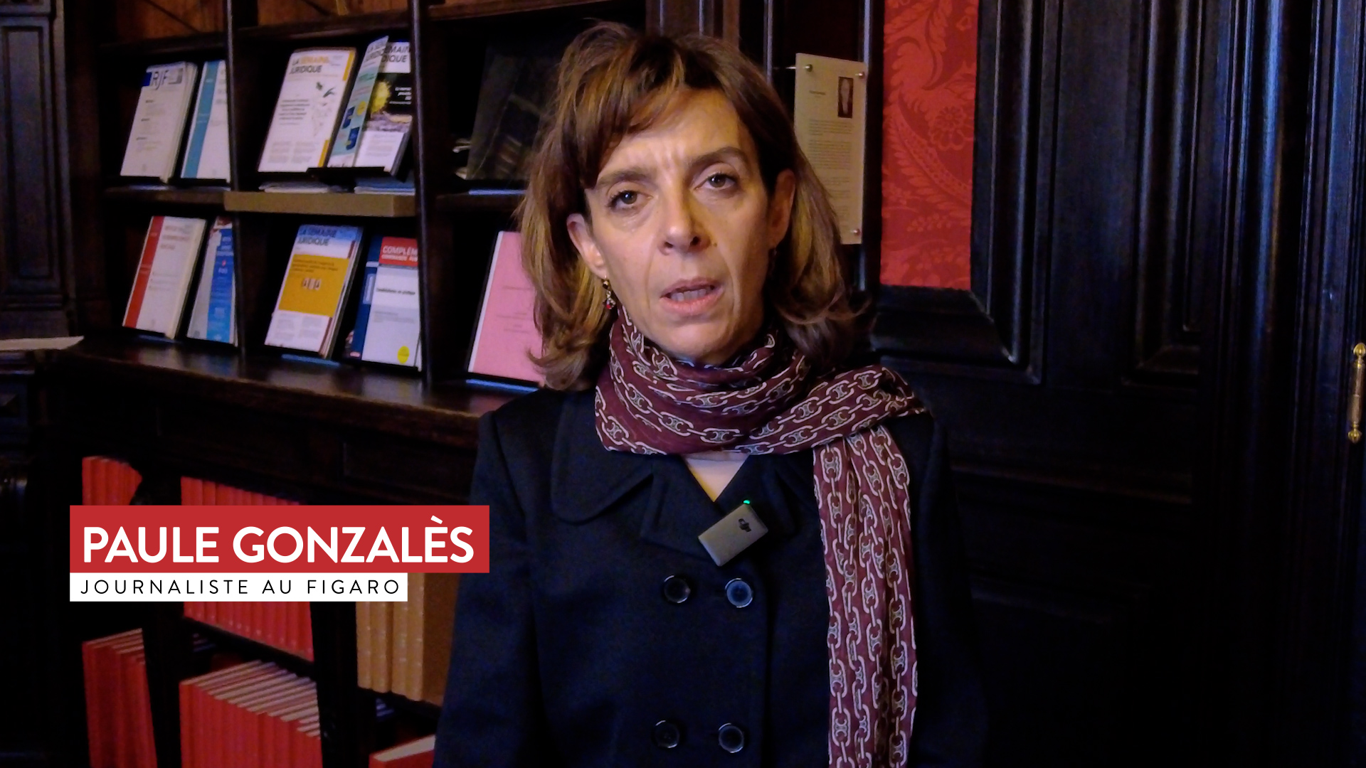 Paule Gonzalès, journaliste au Figaro