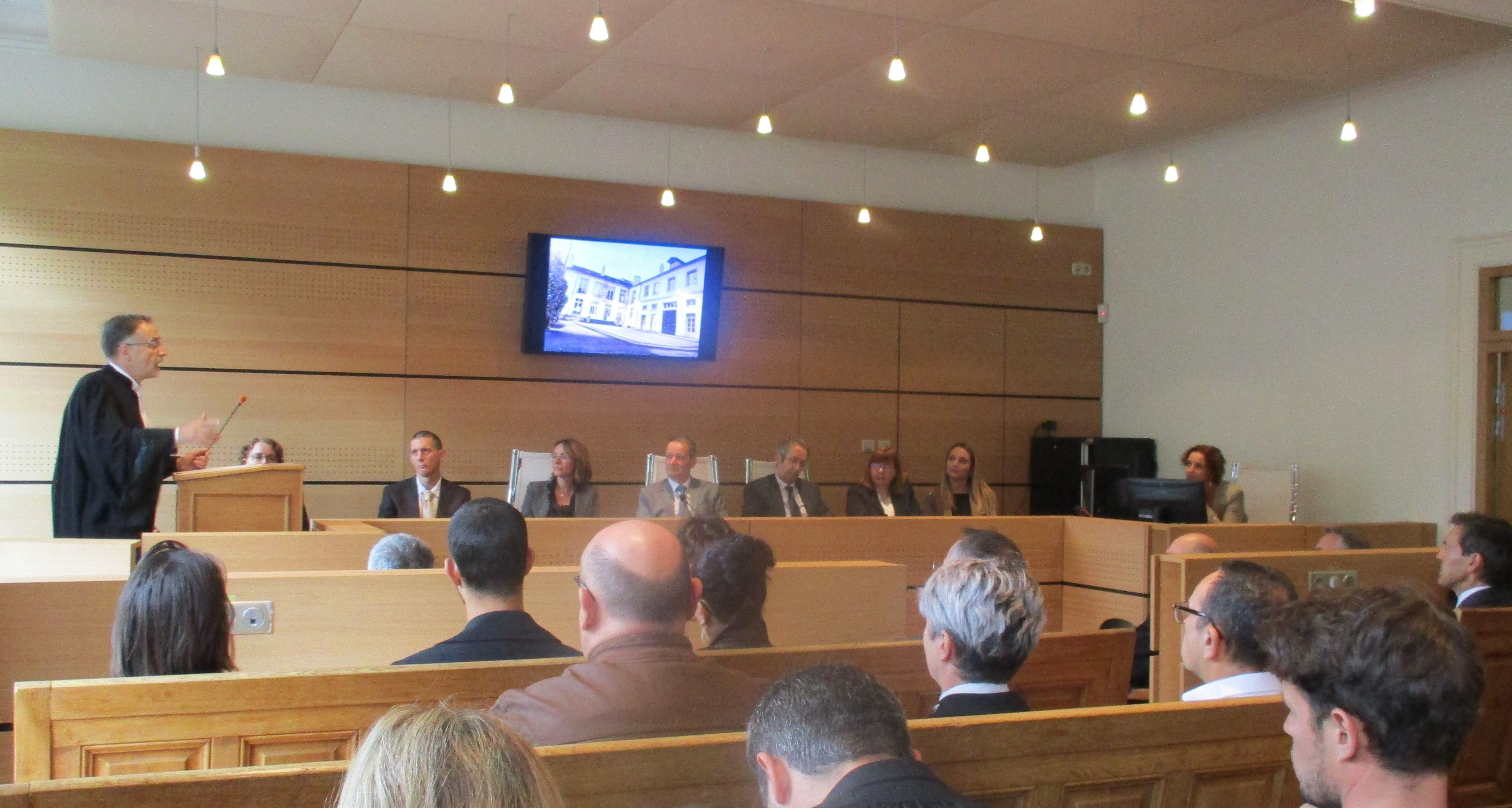 Audience de rentrée du tribunal administratif de Besançon. - Conseil d'État