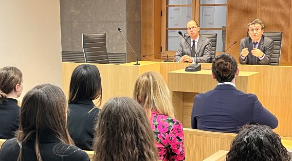Accueil d’une délégation d’universitaires et d’étudiants du master droit fiscal de l’entreprise à la cour administrative d’appel de Toulouse