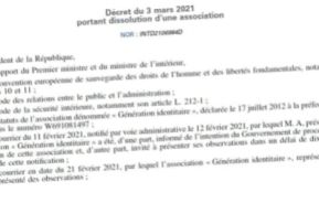 texte du décret du 3 mars 2021