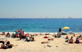 photographie d'une plage