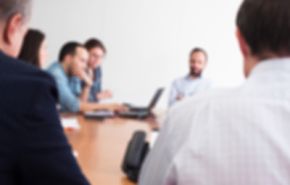 Photo d'un entretien