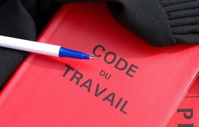 photographie d'un code du travail
