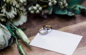 photo d'alliances lors d'un mariage